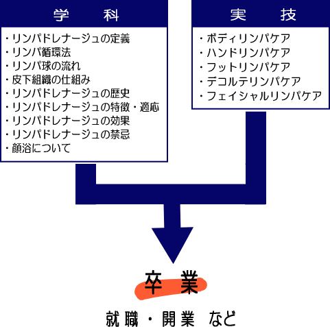 リンパケアリストコースの授業内容